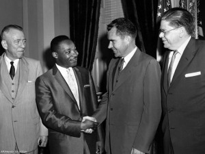 Dr. Martin Luther King, Jr. and Richard Nixon