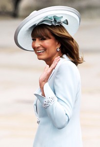 Carole Middleton at the Royal Wedding
