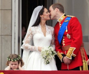 Little Frowning Girl at Royal Wedding