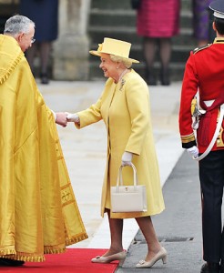 Queen at the Royal Wedding