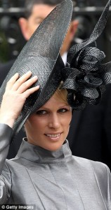 Zara Phillips hat at Royal Wedding
