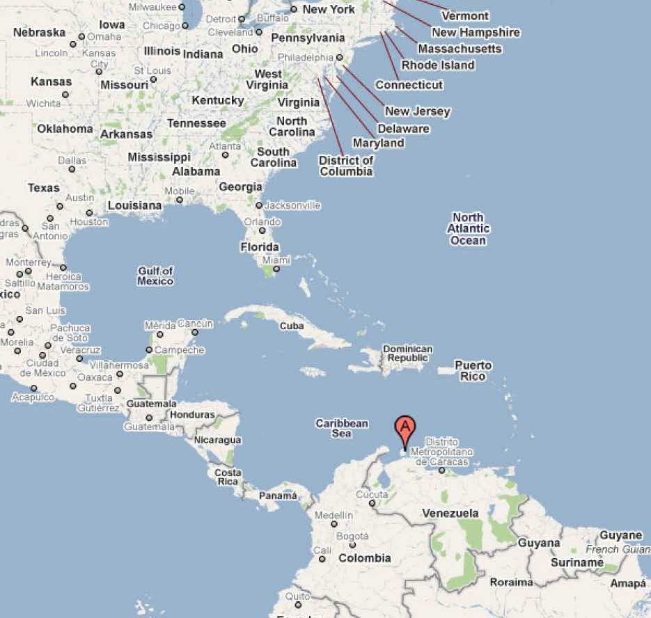 Península de Paraguaná, Falcon, Venezuela - Google Maps