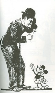 Mickey Mouse Charlie Chaplin