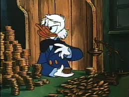 Donald Duck - Ebenezer Scrooge A Disney Christmas Carol